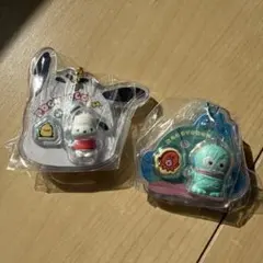サンリオキャラクターズ パッケージチャーム　ハンギョドン　ポチャッコ　2個セット