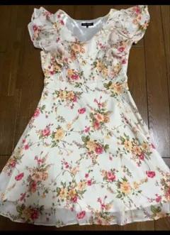 MISCH MASCH フラワープリントワンピース 38