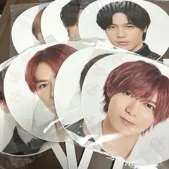 TravisJapan うちわ　団扇　七五三掛龍也　松田元太　松倉海斗　中村海人