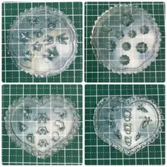 ネイルパーツ　レジンモールドセット 花・星・動物