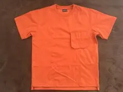 Columbia オレンジ Tシャツ Mサイズ ポケット付きのサムネイル