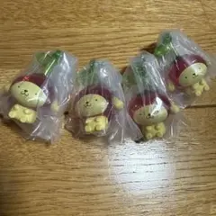 ポムポムプリン　目じるしチャーム　4個セット