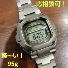 【未使用・箱/保証書付】カシオMRG-110T初代角型フルチタンGショック メルカリ