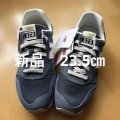 レディース new balance 373 ネイビー/ホワイト 23.5cmのサムネイル