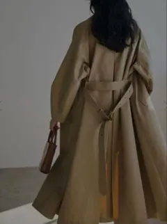 TURKEY ORGANIC FLARE TRENCH COATのサムネイル