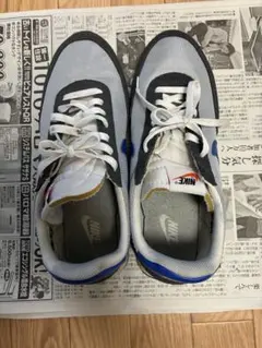 NIKE スニーカー グレー/ブラック/ブルー