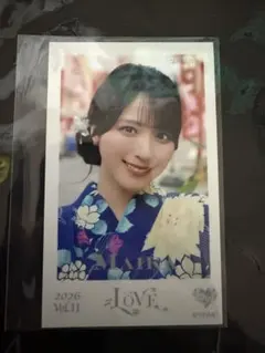 LOVE 佐々木舞香 ミニフォト 浴衣 2026 内緒バナシ - メルカリ