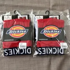 Dickies ディッキーズ メンズ ボクサーパンツ ２枚 下着 レッド L