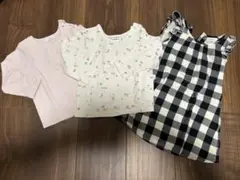 【値下げ】next ベビー 長袖トップス2枚、チュニック1枚9-12ヶ月