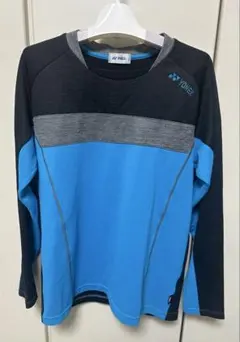 YONEX 長袖 テニスウェア Lサイズ 青黒