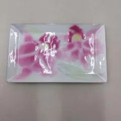 花柄 インテリアトレイ 長方形
