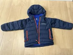 mont-bell キッズ用ダウンコート ネイビー