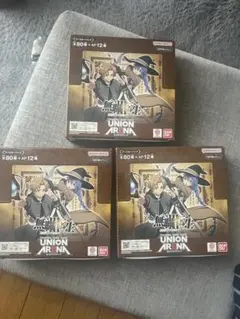 ユニオンアリーナ 初版 進撃の巨人 テープ付き 3box - メルカリ
