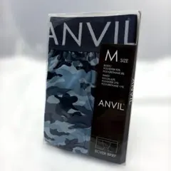 新品 未使用ANVIL ボクサーブリーフ Mサイズ カモフラージュ柄 迷彩
