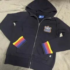 adidas originals アディダス パーカー レインボー カラフル