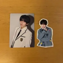 なにわ男子 長尾謙杜 ファミクラストア盤 トレカ フレークシール