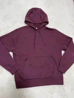 バーガンディ パーカー