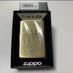スタジオジブリ ZIPPO NZ-3 もののけ姫 アシタカ アンティークゴールド 