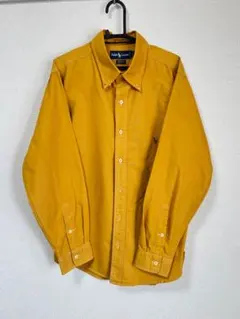 Ralph Lauren Yarmouth 長袖シャツ イエロー 17.5-36