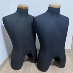 トルソー メンズ 下半身 2体セット マネキン 店舗用 ディスプレイ パンツ用黒 トルソー メンズ 下半身 2体セット マネキン 店舗用 ディスプレイ