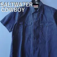 ソルトウォーターカウボーイ SALTWATER COWBOY 半袖シャツ 星条旗のサムネイル