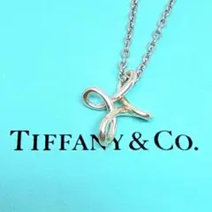【美品 社外チェーン】TIFFANY&Co. インフィニティ クロス ネックレス