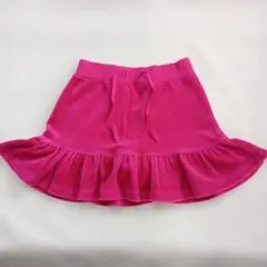 Ralph Lauren/ベロア生地美品スカート/フリルスカート/100size