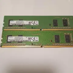 SK hynix メモリー 4GB PC4-2666V 2枚 - メルカリ