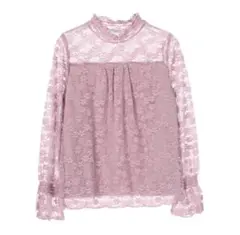 earth music&ecology レースブラウス