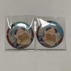 江口夏実 画業十五周年記念原画展 鬼灯の冷徹 マット缶バッジ 柿助