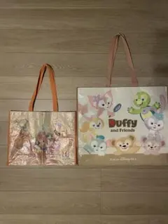 ショッピングバッグセット Duffy & Friends、40周年