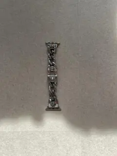 SHEIN Apple Watch チェーンスタイルバンド シルバー
