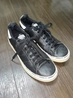 アディダス スタンスミス ブラック 黒 白 adidas 26.5cm 革