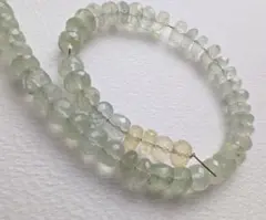 珍しい プレナイト ボタンカット 半連 25cm