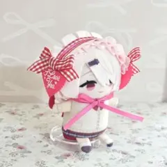 ぬい服 10cm ヘッドドレス ピンク リボン - メルカリ