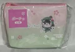 フリューくじ　忍たま乱太郎　ふんわり桜もちぴこの段　ポーチ賞