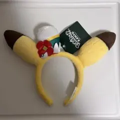 ポケパーク カントー 限定　ピカチュウ　カチューシャ　カーニバル衣装