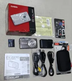 CASIO EXLIM EX-Z270 デジカメ　付属品多数 EX-Z270 - デジタルカメラ - CASIO