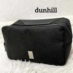 極美品✨ ダンヒル クラッチバッグ セカンドバッグ レザー　ブラック