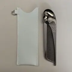 Refa リファ　アイラ　コームケース　ライトブルー　ハート付き　抗菌素材　S♡