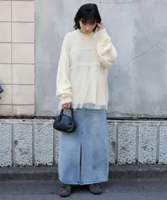 定価3980円　新品未開封　MONO-MART ドッキングプルオーバーニット