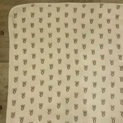 くまごろう　全身　ハンドメイドガーゼケット　ブランケット　70×90弱