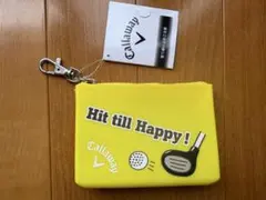 Callaway ゴルフポーチ イエロー