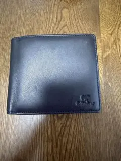 Golden Bear 二つ折り財布 ブラック レザー