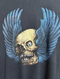 ★貴重ビンテージ80s skullスカル 髑髏　Tシャツ 貴重☆80s90sビンテージ skull タイダイ髑髏スカルTシャツ - メルカリ