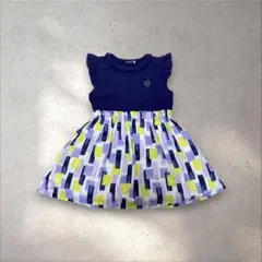 BeBe ワンピース 花柄 フレア フォーマル 120汚れあり