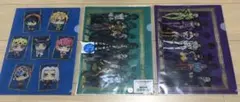 【未開封新品】ジョジョ 5部 クリアファイル ＊ 3枚セット