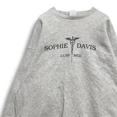 BPBQ ロゴ スウェット 古着 ケーリュケイオン イラスト ワード メッセージ