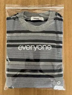 everyone border long sleeve tee shirt M