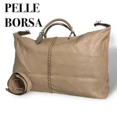 PELLE BORSA 旅行用 ボストンバッグ 2way 大容量 5171のサムネイル